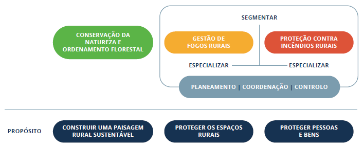 ​​​​​​​Desenho macro do novo modelo de competências e especialização